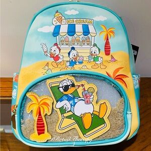 Disney Donald Duck 90th Anniversary Beach Backpack